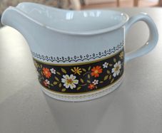 Ridgway Ironstone milk jug from the Tyrol pattern 1970s