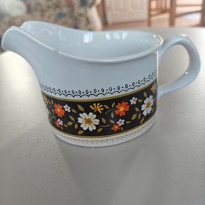 Ridgway Ironstone milk jug from the Tyrol pattern 1970s