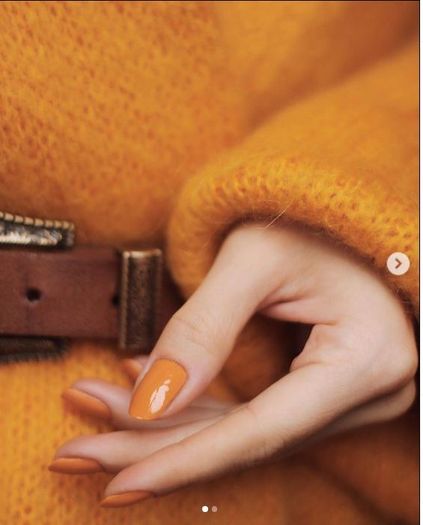 Nail polish Masura dark cheddar new