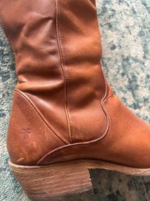 Tall Riding warm tan Boots size 6 UK USA Size 8/5 M