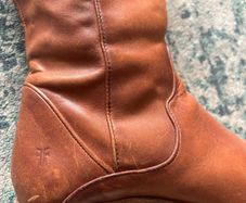 Tall Riding warm tan Boots size 6 UK USA Size 8/5 M
