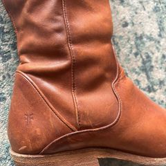 Tall Riding warm tan Boots size 6 UK USA Size 8/5 M