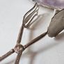 Vintage Silver Plated Serving Tray and Server Tongs Image 7