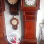 grandfather clock and wall clocks Image 2