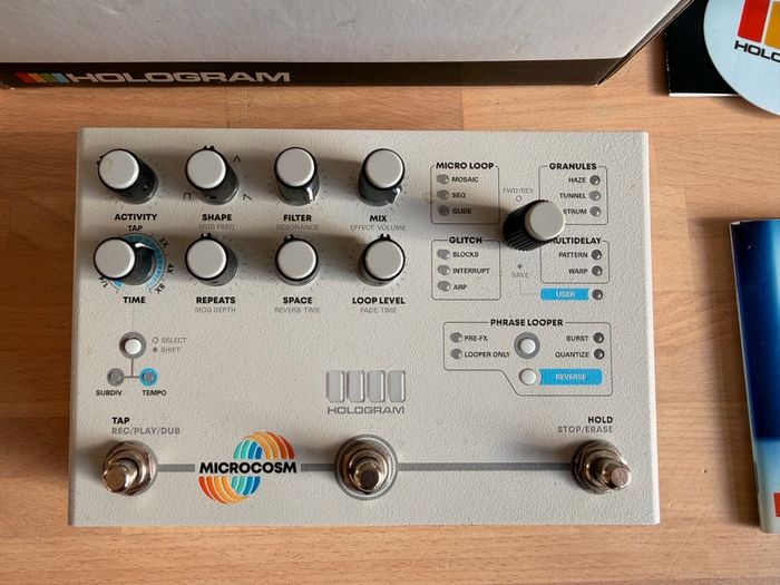 Hologram Microcosm Pedal - Mint/Boxed Condition : Skip the US Customs/VAT Hassle
