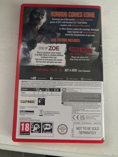 Resident Evil  7 Biohazard + 8 Village Nintendo Switch 2 Edition