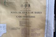 Nautical chart: Punta da Estaca de Bares to Cabo Finisterre