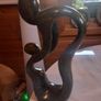 Zimbabwe Shona stone mother and child, v heavy, tall, hand carved, D18 Image 2
