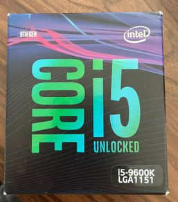 Intel core i5-9600k