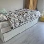 Ikea SLAKT single bed with underbed , and storage. Image 3