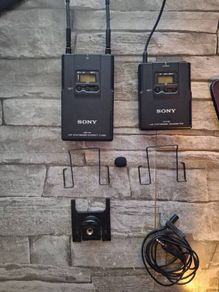 Sony Wireless Mic and Transmitter