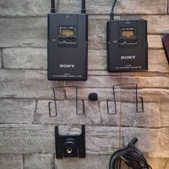 Sony Wireless Mic and Transmitter