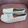 TOMS mint shoes size uk 4 Image 2