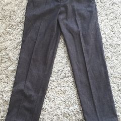 NEW (8-9Y) M&S Boys Slim Leg School Trousers Charcoal