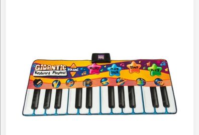Keyboard playmat