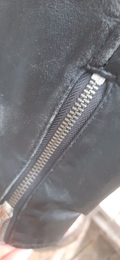 Jack & Jones, mens stylish black leather jacket