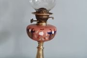 Vintage Duplex  Oil  Lamp