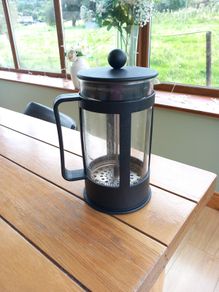 Bodum cafetiere.