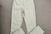 Abercrombie &amp; Fitch The 90s Straight Ultra High Rise Vegan Leather Trousers