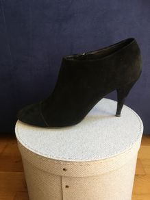 Kurt Geiger Black Suede Shoe Boots 41
