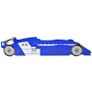 Childrens Race Car Bed 90x200 cm Blue Image 3