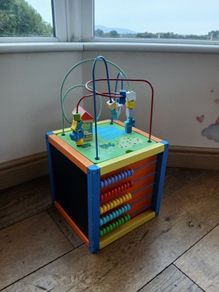 Baby activity cube