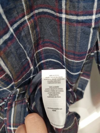 French Connection (FCUK) Men's Plaid Flannel Shirt