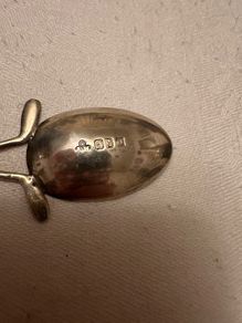 Vintage Irish Sterling Silver Spoon