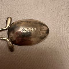 Vintage Irish Sterling Silver Spoon