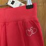 Brand new Girl's Coral Crop Jog Pants | Size 4 years Image 2