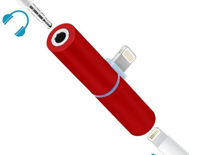 2in1 Charger Audio Headphone Adapter Dock For iPhone 13 12 11 Pro XR XS 14 8 SE