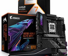 Amd Ryzen 7 9800x3d + X870e Aorus Elite Wifi7 + 32gb Ddr5 6000mhz Gaming Bundle