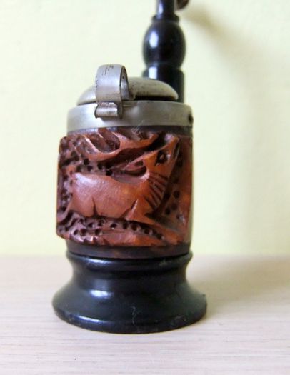 Deer Carved Pipe