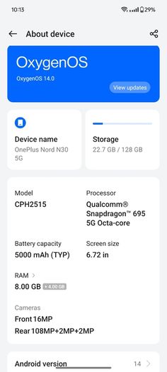 OnePlus Nord N30 5G