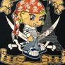 Paris Pirate T-shirt. Age 5-6 Image 2