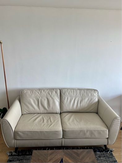 Italian leather sofa