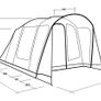 Outwell Sunhill 3 Air beam Tent New 2026 model. Image 8