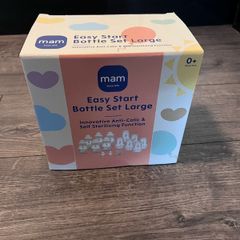 MAM baby bottles new