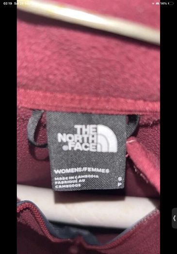 The North Face 100 Glacier Quarter Zip Fleece Small