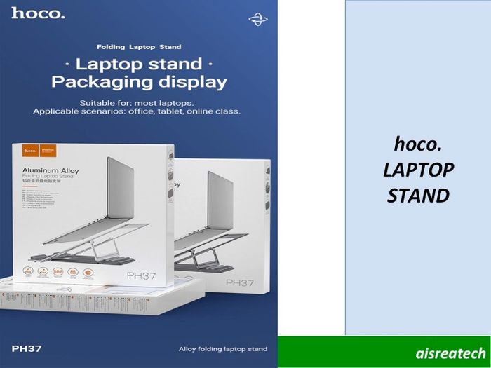 hoco Aluminum Alloy Folding Laptop Stand(OUT OF STOCK)