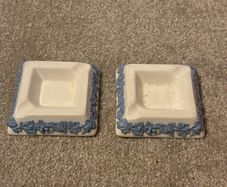 A Pair of Vintage Wedgwood Queensware Ashtrays