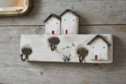 Handcrafted wooden key holder