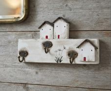 Handcrafted wooden key holder