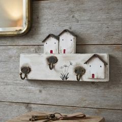 Handcrafted wooden key holder