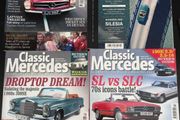 Classic Mercedes Magazines x4