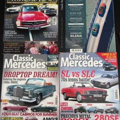 Classic Mercedes Magazines x4
