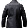 Pea Coat US Navy Leather Jacket Large Image 4