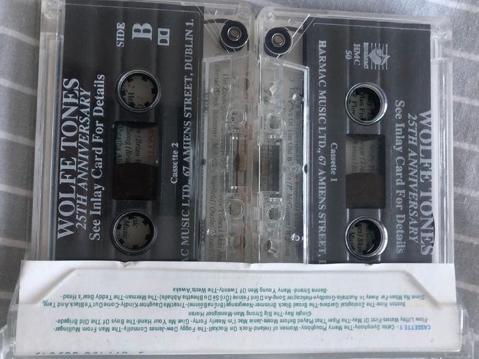 Wolfe Tones 15th Anniversary Album double cassette
