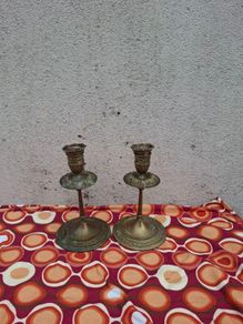 Brass candle holder postage possible