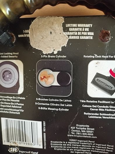 Kryptonite Keeper 2011 Armoured Key Cable Lock